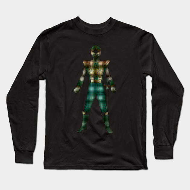 GREEN SAMURAI RANGER POWER RANGERS NINJA STORM Long Sleeve T-Shirt by TSOL Games